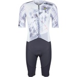 Alé Мъжки скин за колоездене Alé PR-E Mirror Skinsuit Cycling skinsuit - White (002-3384-0215)