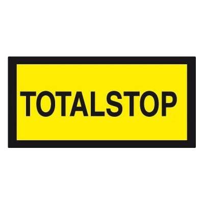 CUPRO PK samolepka TOTALSTOP 37X105MM 28C