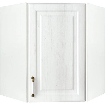 Matis Кухненски шкаф горен ъглов rustic vu60 бял