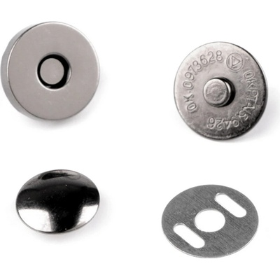 Magnetické zapínání Ø14 mm černý nikl – Zboží Dáma