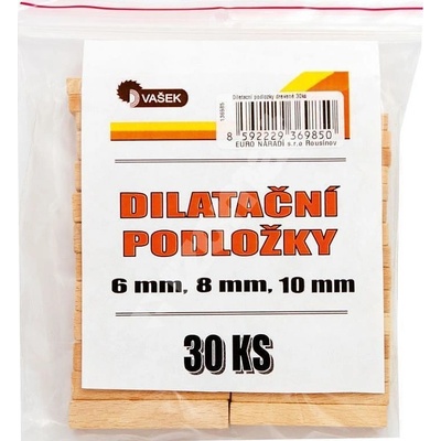 Podložky dilatační 6/8/10 mm 30 ks