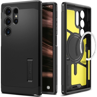 Spigen Spigen Tough Armor Калъф, MagSafe, за Samsung Galaxy S24 Ultra, черен (SPN3241)