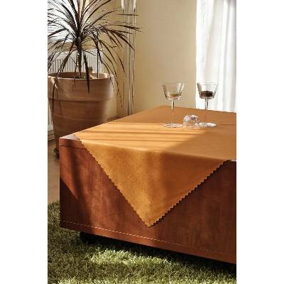 Polášek Ubrus teflon UNI oranžová 7315 100% polyester Oranžová 100% polyester 100x100cm