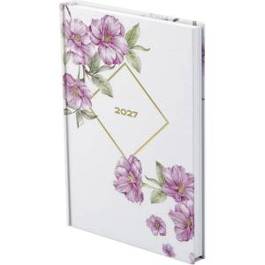 TopTimer Дневник с срокове TOPTIMER Joy J015 A/5 седмичен, с бели страници, черешово-златист лак, 2027 (T015J-320)