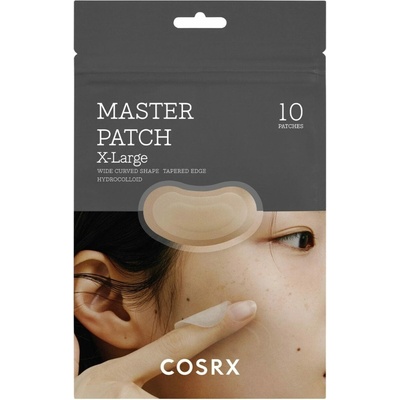 COSRX Master Patch X-Large Extra velké hydrokoloidní náplasti na akné s niacinamidem 10 ks