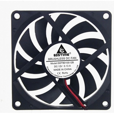Ventilátor 80x80x10.8mm, 12V DC