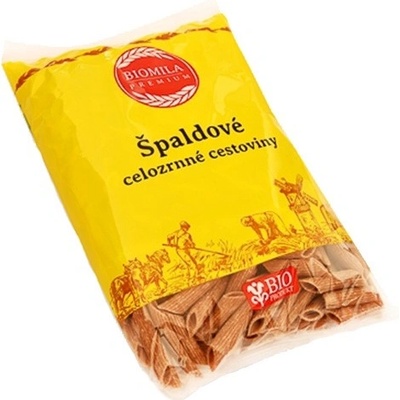 Biomila Penne špaldové celozrnné 400 g