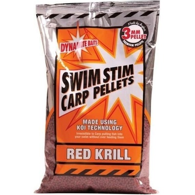 Dynamite Baits pelety Carp Swim Stim Red Krill 900 g 3 mm
