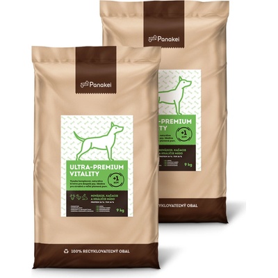 Panakei Ultra Premium Vitality Hovädzie Kačka Králik 18 kg