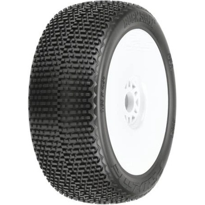 Pro-Line колело 3.3", гуми Buck Shot M3 Buggy, джанта H17 бял (2)