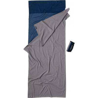 Cocoon Вътрешен чувал Cocoon TravelSheet Cotton Travel sleeping bag - Tuareg / Elephant Grey - размер 220 x 90 cm (515-0003-0211)
