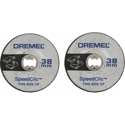 Brusné kotouče SC541 SpeedClic 2 ks