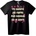 NOONEBRAND Тениска Обичащ цветята - 7XL, Black