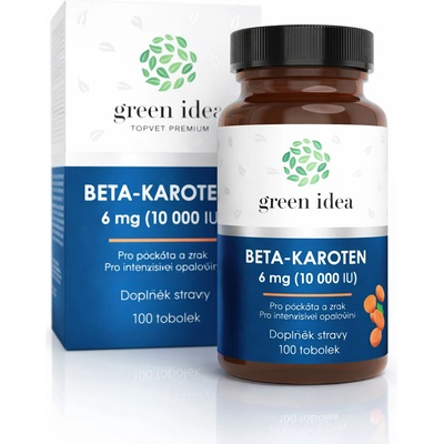 Green idea Beta-karoten gelové tobolky 100 tobolek