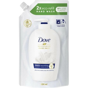Dove deeply nourishing tekuté mydlo na ruky náhradná náplň 500 ml