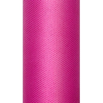 Image 1 of PartyDeco Гладък тюл - фуксия 0, 15 x 9 м
