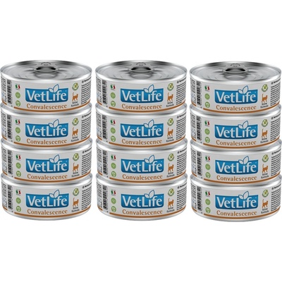 Vet Life Natural Cat Convalescence 12 x 85 g