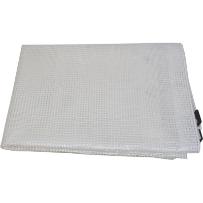Toptrade krycí plachta 3 x 4 m 120 g/m² průhledná