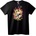 NOONEBRAND Тениска Лошо Момиче с Пламък - 2XL, White
