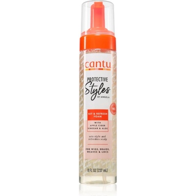 Cantu Protective Styles By Angela Ses&Refresh подхранваща защитна пяна 237ml