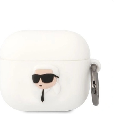 Karl Lagerfeld Apple AirPods 3 cover Silicone Karl Head 3D KLA3RUNIKH