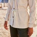 Blancheporte Safari sako s dlhými rukávmi béžová