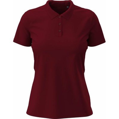 Stedman Stretch Polo Women bordeaux