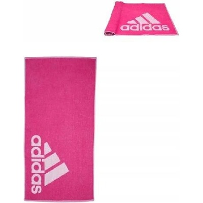 Adidas tréninkový ručník růžový 50 x 100 cm