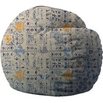 PUFRELAX Барбарон King Size, Azulejo, Перящ се калъф, Принт, 600л (PUF-M-K-PTM-AZJ) - topmarket