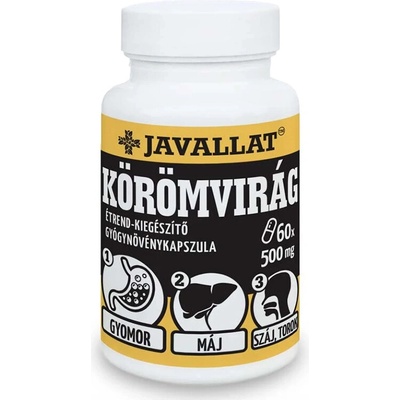 JAVALLAT Невен (цвят) 500 mg 60 капсули | Javallat (812542 JAV)