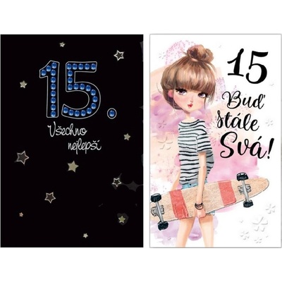 přání srdečné do obálky - 15