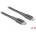 Delock Кабел за данни и зареждане USB Type-C - Lightning за iPhone , iPad и iPod сив 2 м M