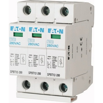 Zvodič prepätia 3P AC typ T1+T2 SPBT12-280/3 12,5kA 158330 EATON
