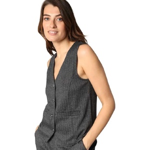 DEELUXE Елек Deeluxe Camberly waistcoat - Grey (Dark Grey Melange)