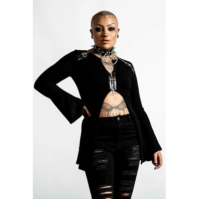 KILLSTAR дамска тениска с дълъг ръкав KILLSTAR - Scorpia - Черен - KSRA004073