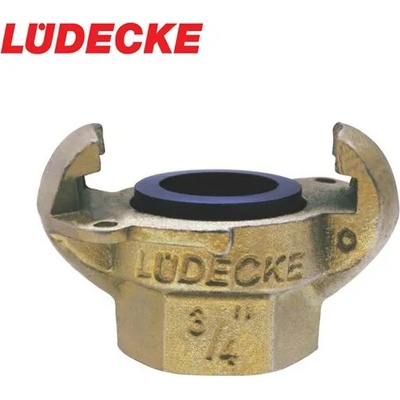 Lüdecke Байонетен съединител - женски накрайник с резба 1 / ludecke kiss 10 / (lud kiss 10)