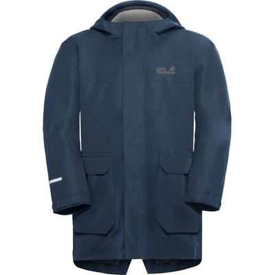 Jack Wolfskin Детско 3-в-1 яке Jack wolfskin Kid's 3in1 Canvey 3-in-1 jacket - Midnight Sky - размер 164 (EU) (703-5801-0217)