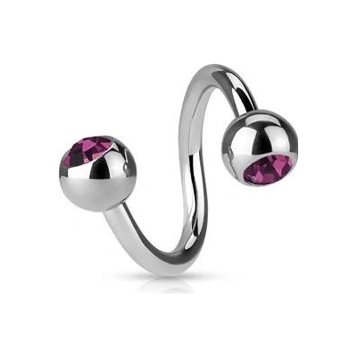 Šperky4U spirála kuličky kuličky SP1003-A-12104