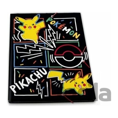 Pokémon A4 dosky s chlopňou - Colourful edícia