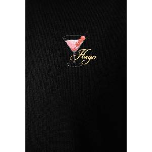 HUGO BOSS суичър дамски от памук Classic Crew_11 (50570941)