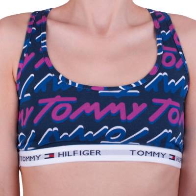 Tommy Hilfiger Дамски сутиен Tommy Hilfiger многоцветен Tommy Hilfiger | Sin Lilav Mnogotsveten | ЖЕНИ | M