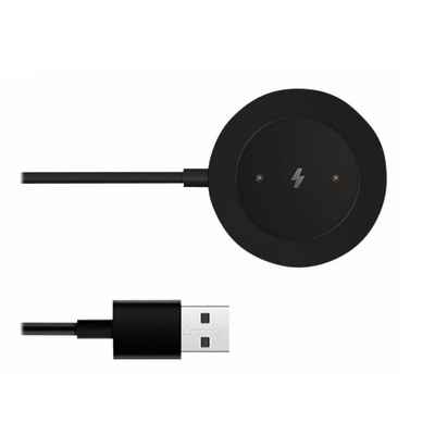 Xiaomi Оригинален кабел за зареждане на смарт часовници Xiaomi Mi Watch - Xiaomi Mi Watch Charging Dock, Черен (BHR488GL)