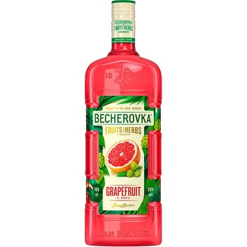 Becherovka Grapefruit & Hops 20% 1 l (holá láhev)