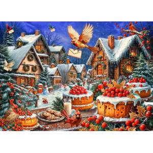 Bluebird Puzzle - Puzzle Christmas Treats - 500 piese