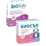 Sun Wave Pharma Комплект - Biosun Пробиотик, 10 сашета + Biosun Spor Пробиотик, 15 капсули