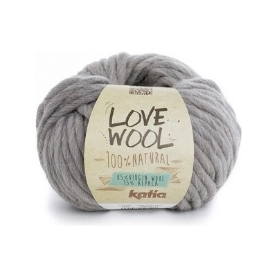 LOVE WOOL Katia Farby LOVE WOOL: 102 šedobéžová
