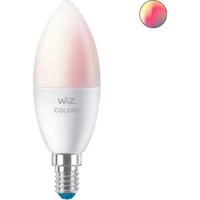 Philips WiZ LED candle B37 4.9W/40W E14 RGB 470lm Dim