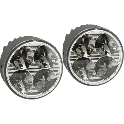 Compass 33551 Světla denního svícení 4 HIGH POWER LED 12V/24V (kulatá 70 mm)