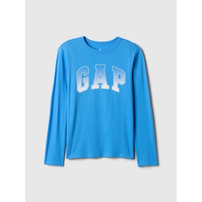 GAP detské tričko s logom modrá