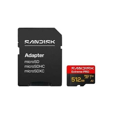 Sandisk Micro SDXC Extreme PRO 512GB SDSQXCJ-512G-GS6MA
